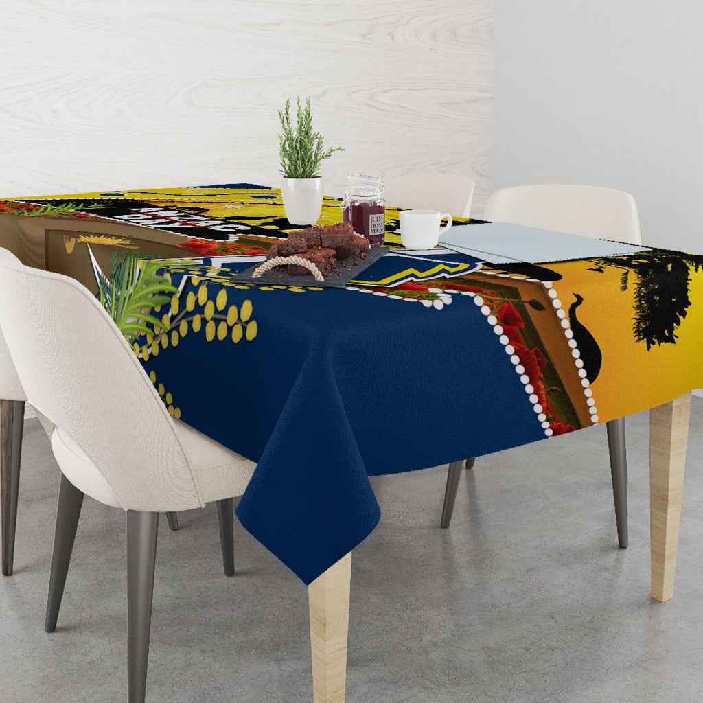 Cowboys ANZAC Day Tablecloth Rosemary Starring Night Style