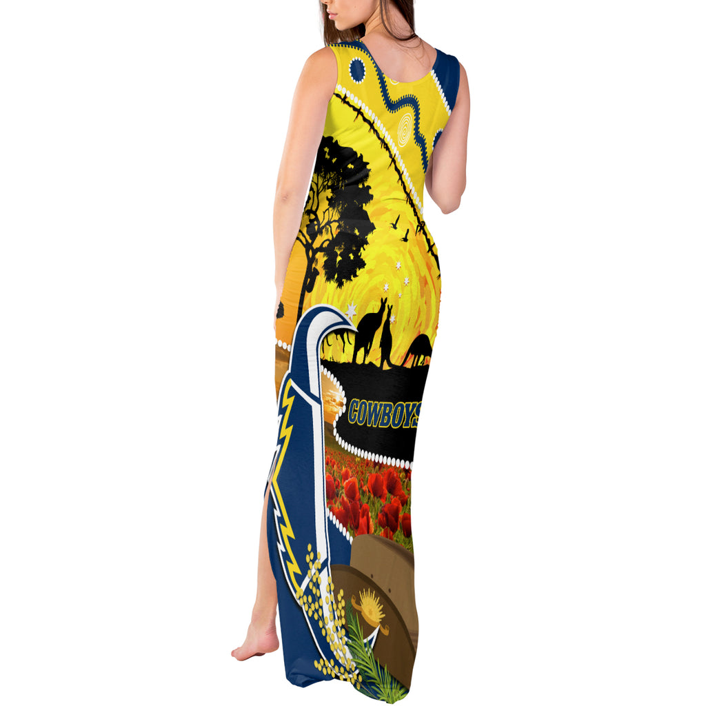 Cowboys ANZAC Day Tank Maxi Dress Rosemary Starring Night Style