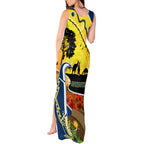 Cowboys ANZAC Day Tank Maxi Dress Rosemary Starring Night Style