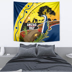Cowboys ANZAC Day Tapestry Rosemary Starring Night Style