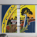Cowboys ANZAC Day Window Curtain Rosemary Starring Night Style