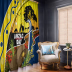 Cowboys ANZAC Day Window Curtain Rosemary Starring Night Style