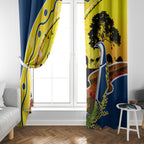 Cowboys ANZAC Day Window Curtain Rosemary Starring Night Style