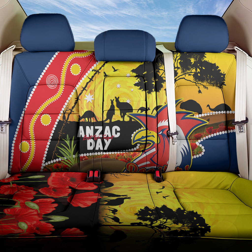 Roosters ANZAC Day Back Car Seat Cover Rosemary Starring Night Style