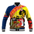Roosters ANZAC Day Baseball Jacket Rosemary Starring Night Style