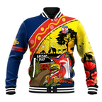 Roosters ANZAC Day Baseball Jacket Rosemary Starring Night Style