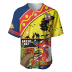 Roosters ANZAC Day Baseball Jersey Rosemary Starring Night Style