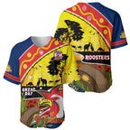 Roosters ANZAC Day Baseball Jersey Rosemary Starring Night Style