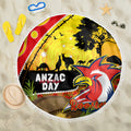 Roosters ANZAC Day Beach Blanket Rosemary Starring Night Style