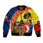 Roosters ANZAC Day Bomber Jacket Rosemary Starring Night Style