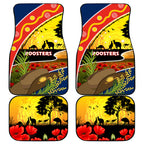 Roosters ANZAC Day Car Mats Rosemary Starring Night Style