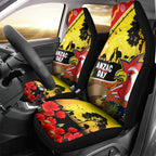 Roosters ANZAC Day Car Seat Cover Rosemary Starring Night Style