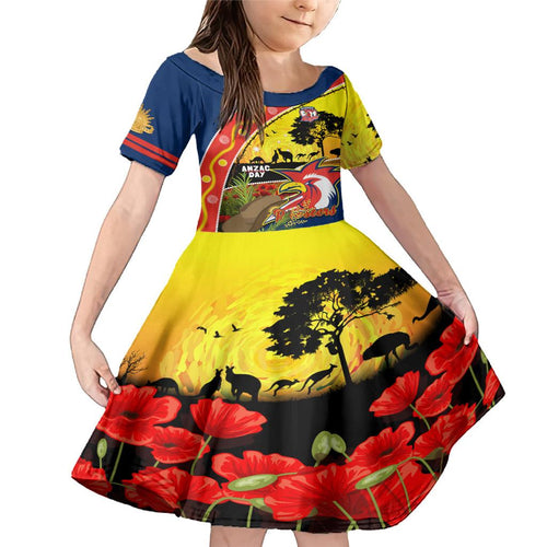 Roosters ANZAC Day Family Matching Mermaid Dress and Hawaiian Shirt Rosemary Starring Night Style
