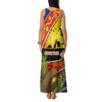 Roosters ANZAC Day Family Matching Tank Maxi Dress and Hawaiian Shirt Rosemary Starring Night Style