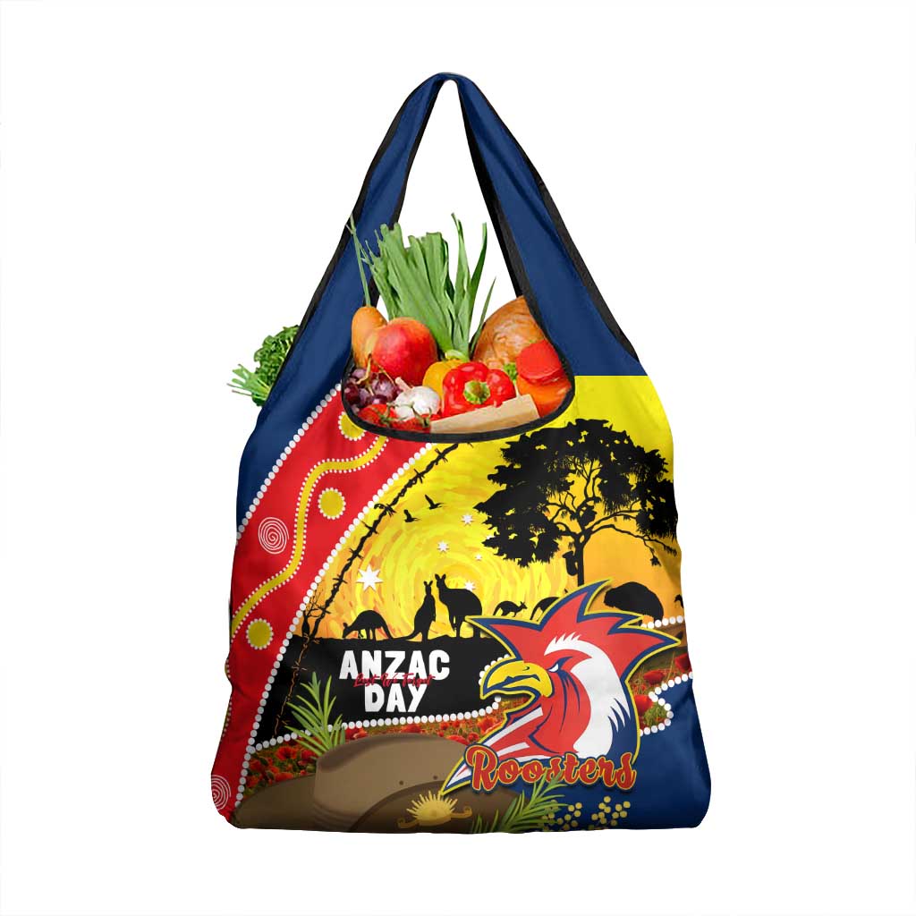 Roosters ANZAC Day Grocery Bag Rosemary Starring Night Style