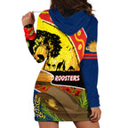 Roosters ANZAC Day Hoodie Dress Rosemary Starring Night Style