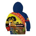 Roosters ANZAC Day Kid Hoodie Rosemary Starring Night Style