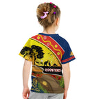 Roosters ANZAC Day Kid T Shirt Rosemary Starring Night Style