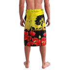 Roosters ANZAC Day Lavalava Rosemary Starring Night Style