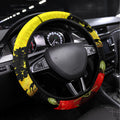 Roosters ANZAC Day Steering Wheel Cover Rosemary Starring Night Style
