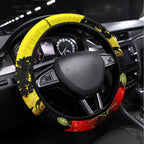 Roosters ANZAC Day Steering Wheel Cover Rosemary Starring Night Style