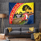 Roosters ANZAC Day Tapestry Rosemary Starring Night Style