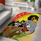 Dolphins ANZAC Day Area Rug Rosemary Starring Night Style