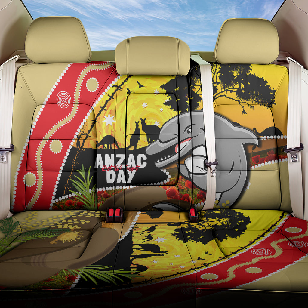 Dolphins ANZAC Day Back Car Seat Cover Rosemary Starring Night Style
