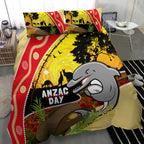 Dolphins ANZAC Day Bedding Set Rosemary Starring Night Style