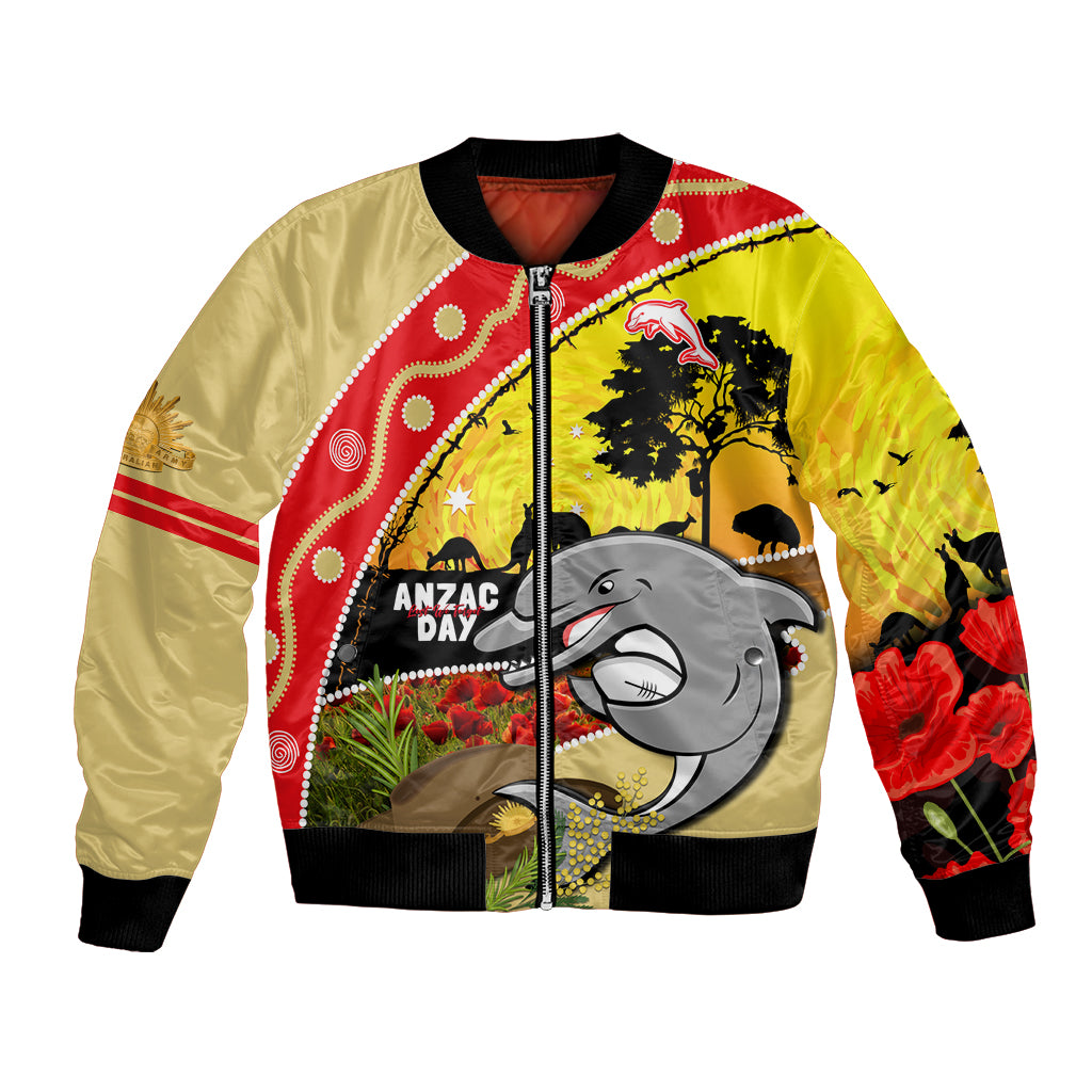 Dolphins ANZAC Day Bomber Jacket Rosemary Starring Night Style