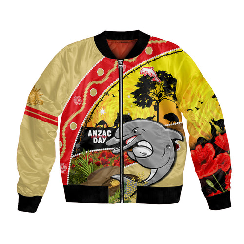 Dolphins ANZAC Day Bomber Jacket Rosemary Starring Night Style