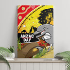 Dolphins ANZAC Day Canvas Wall Art Rosemary Starring Night Style