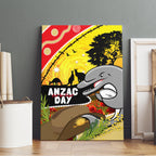Dolphins ANZAC Day Canvas Wall Art Rosemary Starring Night Style