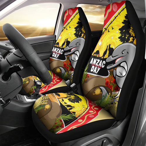 Dolphins ANZAC Day Car Seat Cover Rosemary Starring Night Style