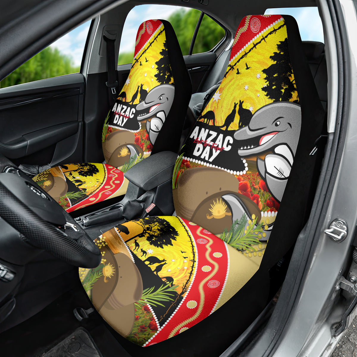 Dolphins ANZAC Day Car Seat Cover Rosemary Starring Night Style