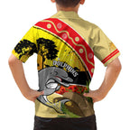 Dolphins ANZAC Day Family Matching Tank Maxi Dress and Hawaiian Shirt Rosemary Starring Night Style