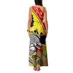 Dolphins ANZAC Day Family Matching Tank Maxi Dress and Hawaiian Shirt Rosemary Starring Night Style