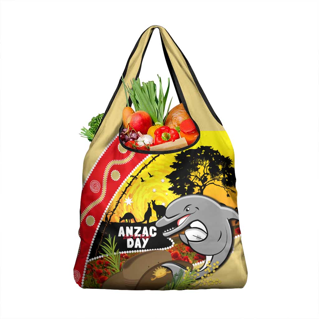 Dolphins ANZAC Day Grocery Bag Rosemary Starring Night Style
