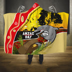 Dolphins ANZAC Day Hooded Blanket Rosemary Starring Night Style