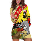 Dolphins ANZAC Day Hoodie Dress Rosemary Starring Night Style