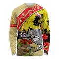 Dolphins ANZAC Day Long Sleeve Shirt Rosemary Starring Night Style