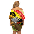Dolphins ANZAC Day Off Shoulder Short Dress Rosemary Starring Night Style