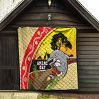 Dolphins ANZAC Day Quilt Rosemary Starring Night Style