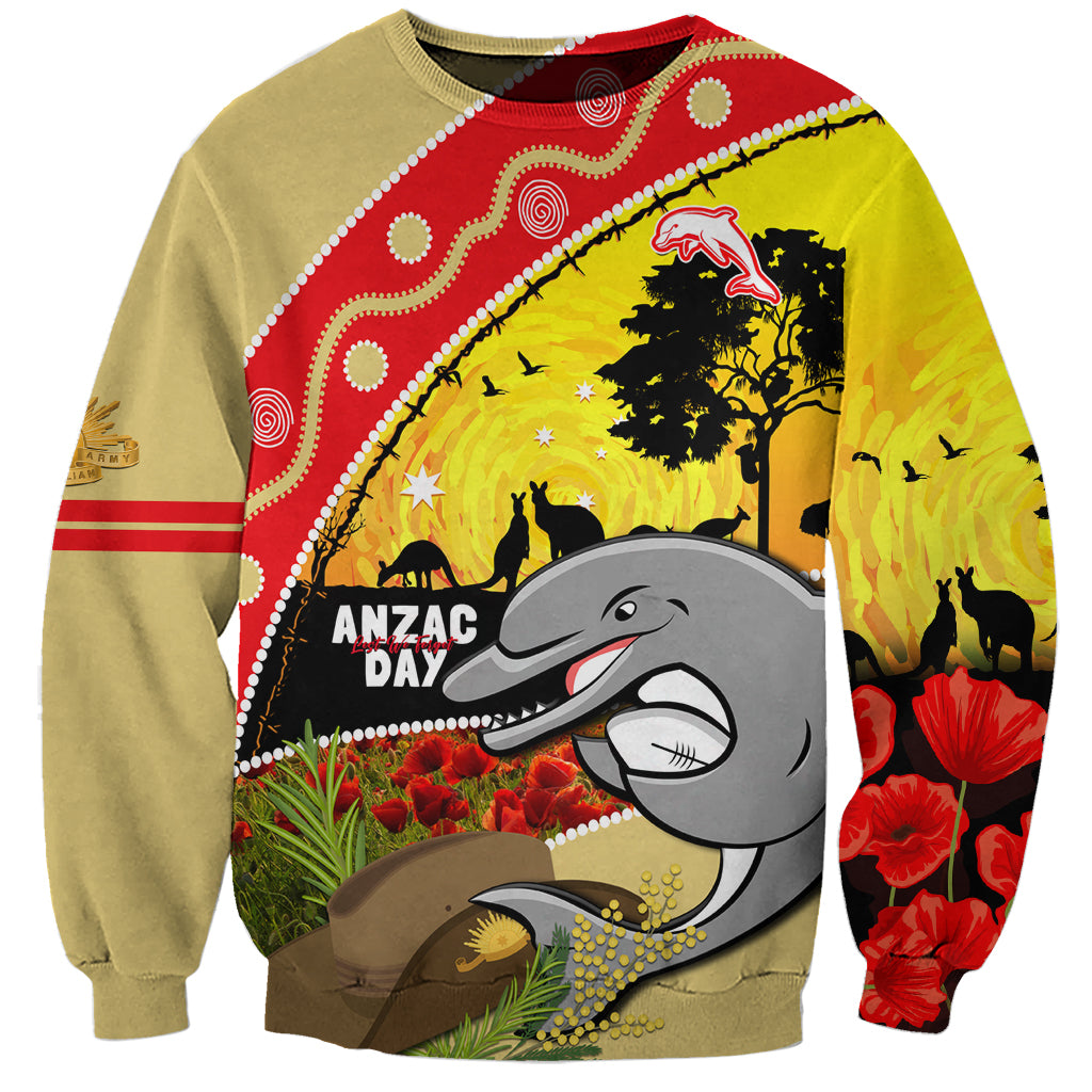 Dolphins ANZAC Day Sweatshirt Rosemary Starring Night Style