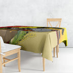 Dolphins ANZAC Day Tablecloth Rosemary Starring Night Style