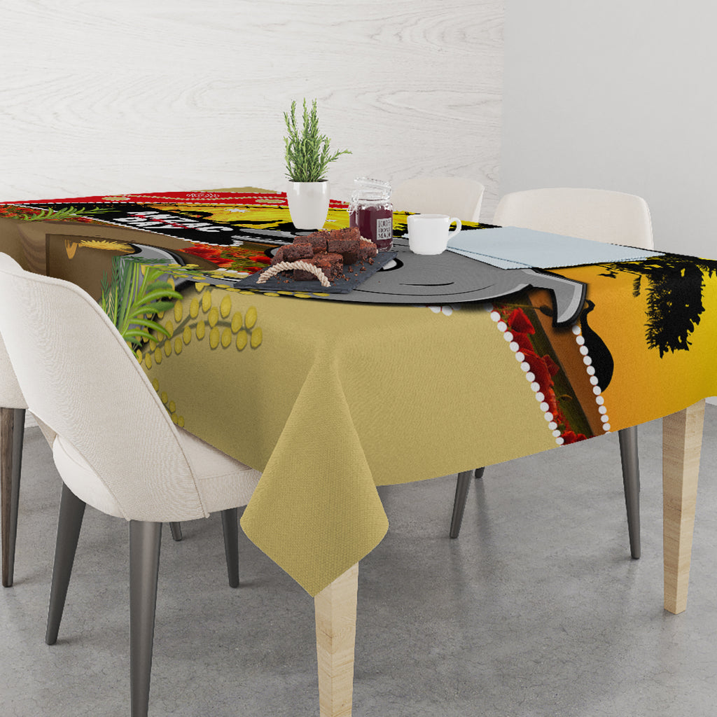 Dolphins ANZAC Day Tablecloth Rosemary Starring Night Style