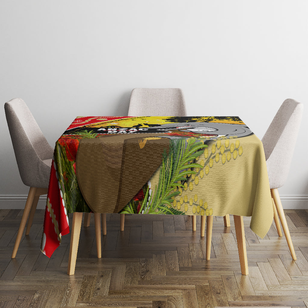 Dolphins ANZAC Day Tablecloth Rosemary Starring Night Style
