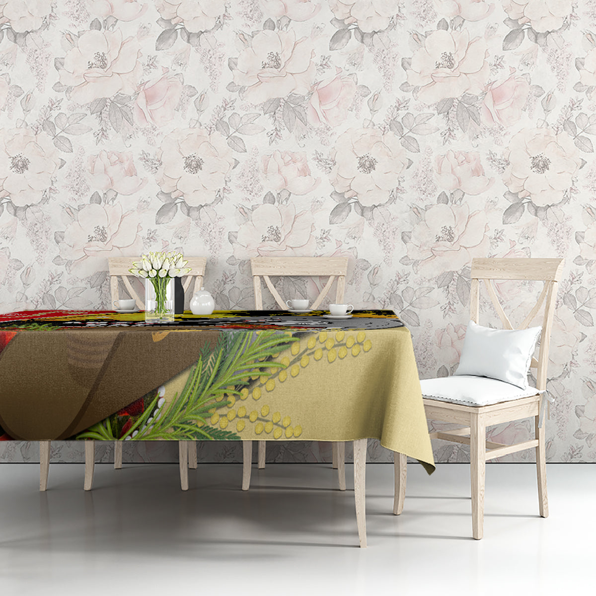 Dolphins ANZAC Day Tablecloth Rosemary Starring Night Style