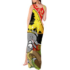 Dolphins ANZAC Day Tank Maxi Dress Rosemary Starring Night Style