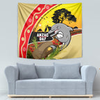 Dolphins ANZAC Day Tapestry Rosemary Starring Night Style